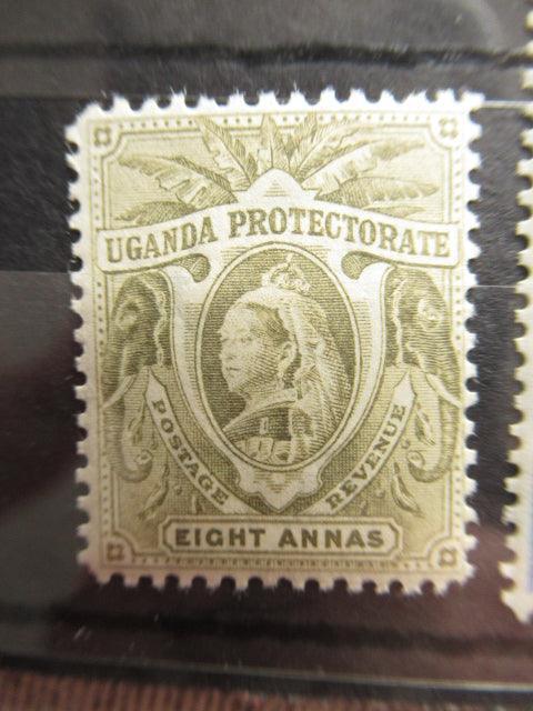 Ouganda 1898 - Protectorat Britannique, Victoria, série - Yvert n°37/42 - Timbres-Et-Passion