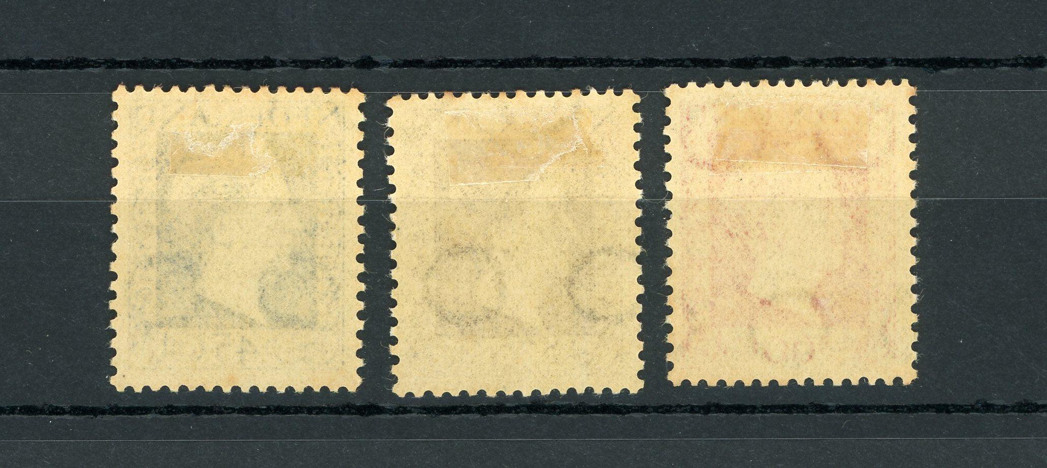 Pays-Bas 1948 - Série complète - NVPH n°487/489 - Timbres-Et-Passion