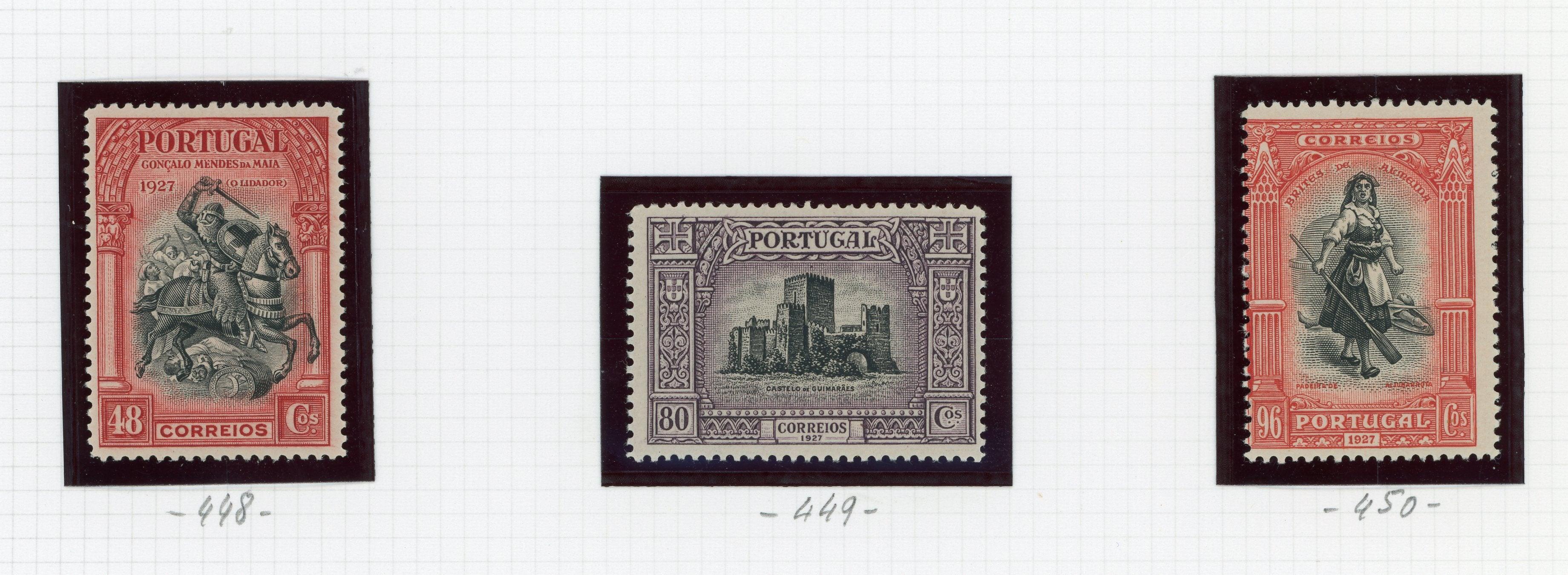 Portugal 1927 - Série complète - Yvert n°438/452 - Timbres-Et-Passion