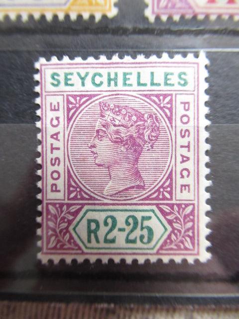 Seychelles 1897/1900 - Victoria, série complète - Yvert n°20/28 - Timbres-Et-Passion