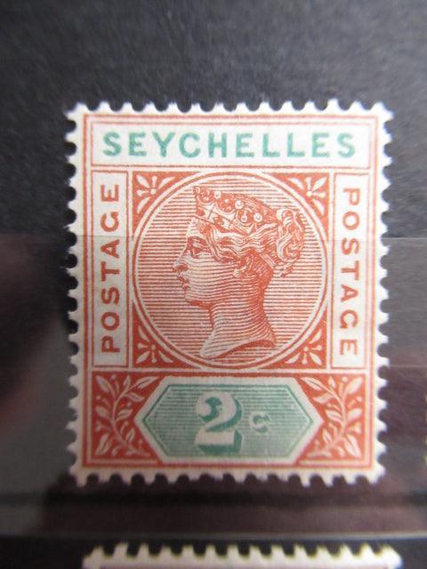 Seychelles 1897/1900 - Victoria, série complète - Yvert n°20/28 - Timbres-Et-Passion