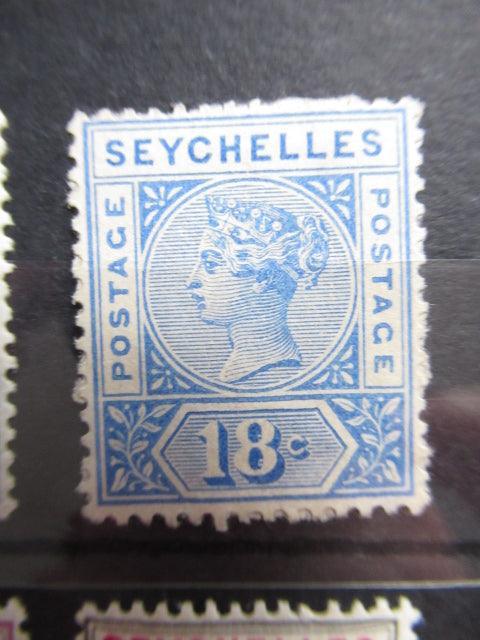 Seychelles 1897/1900 - Victoria, série complète - Yvert n°20/28 - Timbres-Et-Passion