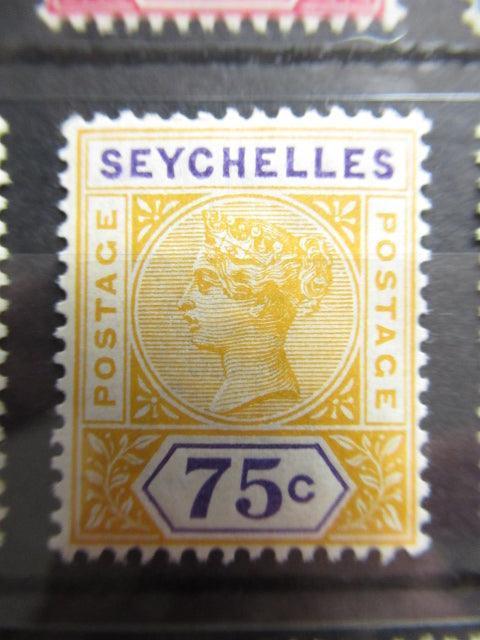 Seychelles 1897/1900 - Victoria, série complète - Yvert n°20/28 - Timbres-Et-Passion