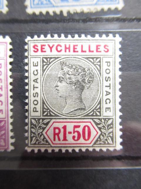 Seychelles 1897/1900 - Victoria, série complète - Yvert n°20/28 - Timbres-Et-Passion
