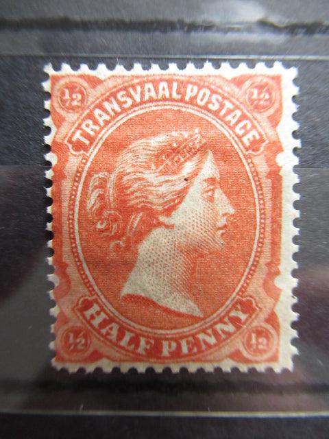 Transvaal 1878/1880 - Victoria, 1/2 p rouge - Yvert n°61 - Timbres-Et-Passion