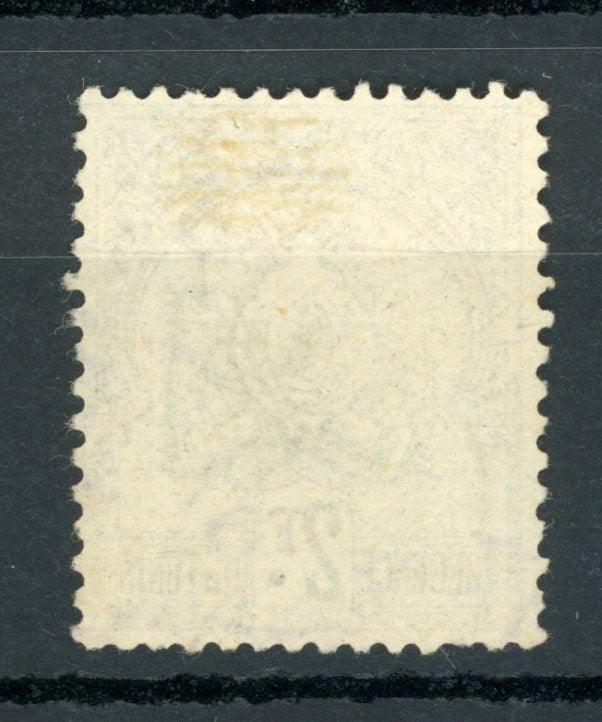 Tunisie 1899/1901 - 2Frs violet gris - Yvert n°27 - Timbres-Et-Passion