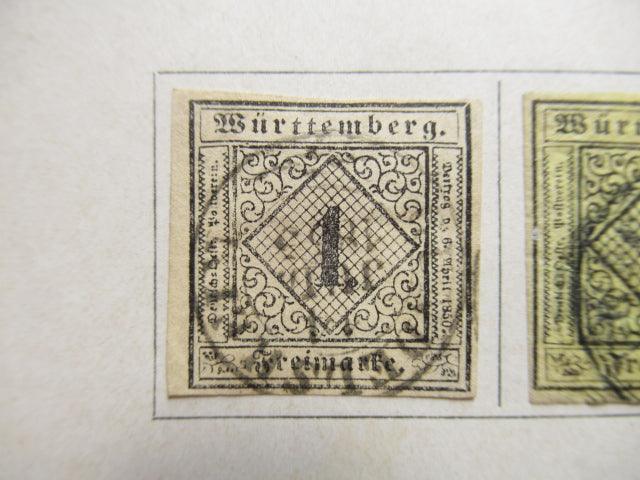 Wurtemberg 1851/19.2 - Collection avancée de timbres - Cote 1300€ (Yvert 2020) - Timbres-Et-Passion