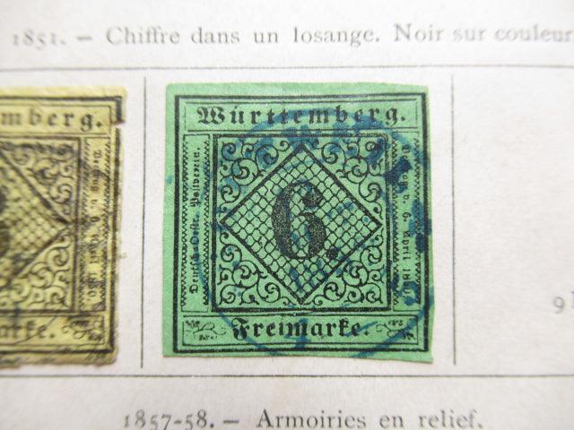 Wurtemberg 1851/19.2 - Collection avancée de timbres - Cote 1300€ (Yvert 2020) - Timbres-Et-Passion